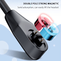 Miniatyrbillede 2 af 4: Oplader til Shokz As800/S803/S810, USB magnetisk ladekabel (Sort/1M)