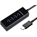 Pikkukuva 1 / 5: Usb C Hub Multiporttisovitin, 4 Portin Usb 3.0 Hubi (Johdon Pituus 120 cm)