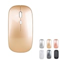 Miniatyrbillede 1 af 5: Bluetooth Trådløs mus Pc Trådløs mus Computer Bærbar Note-bog Trådløs mus 2.4g Golden