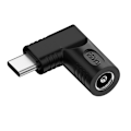 Miniatyrbillede 1 af 5: Type-c DC-strømstik-stik Type-c han til DC-hun-adapterkonverter 6.5x1.4mm