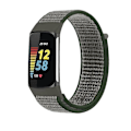 Pikkukuva 1 / 5: Hihna Fitbit Charge 5 -älykellolle Watch Urheilu Nylon Loop Rannekoru Ranneke Correa Pulsera Fitbit Charge 5 Band Deep olives