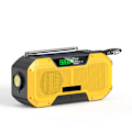 Pikkukuva 1 / 5: Aurinkoradio, LED-hätäradio aurinkoenergialla, aurinkovoimalla toimiva hätävalaisin (keltainen)