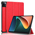 Miniatyrbilde 1 av 4: Etui for Redmi Pad SE 11 2023 Deksel støtsikker Stativ Myk silikonhylse Red