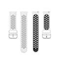 Miniatyrbilde 5 av 5: Dualfarget metallspenne justerbar silikonklokkestropp 22mm for Huawei Watch 3/Watch 3 Pro Multicolor C