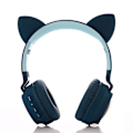 Pikkukuva 3 / 5: Langattomat Bluetooth Kids -kuulokkeet, Cat Ear Bluetooth Langaton/langallinen Blue