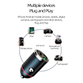 Miniatyrbilde 2 av 5: Strømuttak 12v-24v Billader Billader For Telefon Tablet- Dashcam
