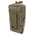 Miniatyrbild 2 av 5: 2024Molle påsväska Militär utomhusvästpaket Handväska Phone Case EDC-verktygspaket för vandring Fiskegrönt