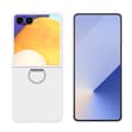 Etui til Samsung Galaxy Z Flip7, slankt med metallring White