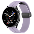 Miniatyrbillede 1 af 4: Fold Clasp Silikone Rem til Amazfit GTR Mini Light Purple