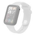 Miniatyrbillede 1 af 4: Blød silikoneetui til Xiaomi Smart Band 8 Pro, stødsikkert smartwatch-rammecover Grey