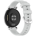 Pikkukuva 1 / 5: Garmin Lily 2 -silikonirannekkeet 14 mm vedenpitävät pehmeät vaihtohihnat Light Grey