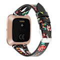 Miniatyrbillede 2 af 4: Til Fitbit Versa 2 Rem Til Fitbit Versa 2 Black Safflower