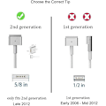 Miniatyrbild 5 av 5: 60w Magsafe 2 power för Apple, AC 60w T-tip power