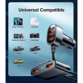 Miniatyrbilde 4 av 4: 5 multiporter billader, billaderadapter, usb billader for smarttelefon Acsergery-gave