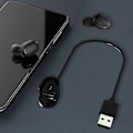Pikkukuva 4 / 5: Cradle Bracket Lataustelakka Latauskaapeli Virtalähde Redmi Airdots 2/s