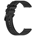 Pikkukuva 3 / 5: Huawei Watch GT 4 / Garmin Venu 2 -älykellolle 22 mm:n pehmeä silikoniranneke Black