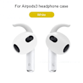 Pikkukuva 1 / 5: 2022 Uutta Airpodille 3. silikonisuojakotelo, ihosuojat case Apple Airpodille white with ear