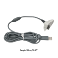 Miniatyrbild 5 av 5: USB For Play Laddningskabel Kabelsladd för Xbox 360 trådlös spelkontroll