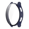 Miniatyrbild 1 av 5: För GalaxyWatch 6 Screen Protector Tempered Film+ Case Allinclusive Bumper Shell Midnight blue 44mm