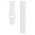 Miniatyrbillede 2 af 4: Til Samsung Galaxy Watch Active2 Bluetooth Version 40mm Smart Watch Solid Color Silikonur Apricot