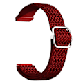 Miniatyrbillede 2 af 5: 20mm justerbar Rhombus Nylon Smart Watch Band håndledsrem til Samsung Galaxy Watch 42mm Red C Samsung Galaxy Watch 4
