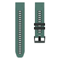 Miniatyrbilde 2 av 4: 26 mm silikonklokkerem for Garmin Descent Mk2i Amy Green Black