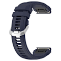 Miniatyrbillede 2 af 5: Silikoneurrem til Garmin MARQ/Approach S62/S60, udskiftningsurrem med honeycomb-tekstur Midnight Blue