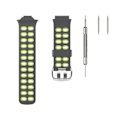 Miniatyrbild 2 av 4: Silikonarmband för Garmin Forerunner 310XT Grey Green