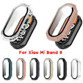 Miniatyrbild 2 av 5: För Mi-Band 8 Full Edge-Screen Protector Case Watch Bumper-Shell Dammtätt cover Transparent