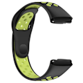 Miniatyrbillede 4 af 5: For Xiaomi Redmi Watch 3 Lite/Watch 3 Active Bicolor Watch Bands Silikone Hurtigudløselig Udskiftning Black A Xiaomi Redmi 3