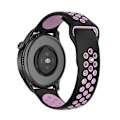 Pikkukuva 3 / 5: Kaksiväriset säädettävät silikoniset rannekkeet Huawei Watch 3/Watch 3 Pro/Teal -kellolle, 22 mm Multicolor G