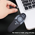 Miniatyrbillede 2 af 5: Usb Wireless Presenter Powerpoint Clicker Presentation Fjernbetjeningspen