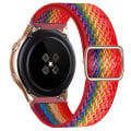 Miniatyrbild 1 av 5: 20 mm 22 mm band för Samsung Galaxy Watch 4/classic/3/5/ pro/active 2 Gear S3 Elastisk nylon Huawei Watch Gt 2 2e 3 Pro Strap 22mm Pride Edition