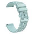 Miniatyrbilde 2 av 5: 18mm Rutete Silikonurrem for Garmin Venu 3s / Forerunner 265s Light Green