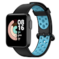 Miniatyrbillede 2 af 5: Dual-Color Hollow Silicone Watchband Rem til Xiaomi Redmi Watch 2 I Other Xiaomi Models