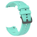 Miniatyrbillede 1 af 5: For Oppo Watch X udskiftning blød silikone rem justerbar urrem Teal