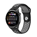 Pikkukuva 2 / 5: Kaksiväriset säädettävät silikoniset rannekkeet Huawei Watch 3/Watch 3 Pro/Teal -kellolle, 22 mm Multicolor A