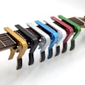 Miniatyrbilde 2 av 5: Gitar Capo for akustisk klassisk elektrisk gitar Aluminiumslegering Tuning Clamp Gitartilbehør Capotraste Guitarra blue