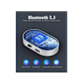 Pikkukuva 2 / 5: Bluetooth 5.3 Aux -sovitin autoon, Bluetooth-sovitin autoon 3,5 mm:n aux-tulolla, aux Bluetoothiin virtakytkimellä
