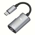 Miniatyrbilde 1 av 3: Adapter USB-C hann OTG A hunn datakontakt, kabel Type C til USB (grå) Gray