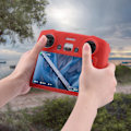 Miniatyrbilde 2 av 5: Fjernkontroll for Case Soft Silikonbeskyttende deksel Støvtett for Mini 3 Red