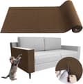 Katteklormatte - Selvklebende DIY Sofa Katteklormatte (Brun, 40×100Cm)