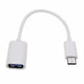Pikkukuva 3 / 5: Otg Type C -kaapelisovitin USB -C-sovitinliitin Macbook Xiaomi Samsung Huawei Oneplus Otg datakaapelin muunnin Black