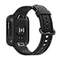 Pikkukuva 3 / 5: Rannekkeet Xiaomimi Watchmi Watch 2/Mi Watch Lite/Mi Watch Lite 2 älykellolle, pehmeä ranneke Black, Black I Xiaomi Redmi Watch 2 L