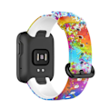 Miniatyrbillede 1 af 5: Mønstret trykt urrem i silikone, justerbar smart watch rem til Xiaomi Redmi Watch/Mi Watch Lite Multicolor A Other Xiaomi Models