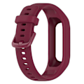 Miniatyrbild 4 av 5: Antiskrapa silikonklockarmband med fodralsskydd för Garmin Vivosmart 5 Wine red, Wine Red C Garmin Vivosmart 5