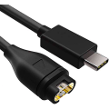 Miniatyrbilde 1 av 4: Type C til Garmin Watch-laderkabel, kompatibel med Garmin Fenix ​​6 6s 6x Pro, fenix 5 5s 5x Plus, Usb C Data Sync-ladekabel