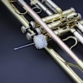 Miniatyrbilde 4 av 5: Sett med 3 stk rengjørings- og vedlikeholdsbørster for messing (trompeter, bugler, kornetter, euphoniums, tubaer)