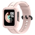 Miniatyrbillede 4 af 5: Passer til Redmi 1/Mi Watch Lite/Redmi 2/Mi Watch2 Lite Monokrom Silikon Integreret Urrem Light Pink