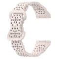Miniatyrbild 2 av 4: Silikonarmband för Fitbit Versa 4 / 3 / Sense 1 / 2 Official Moon White